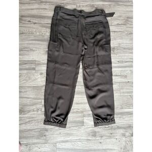 Theory Hannon Belted Cargo Pants Size 10 Tapered Ankle‎ NWT